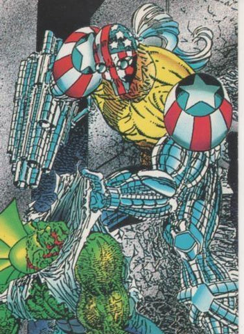 Cromo E003272: Trading Card. The Savage Dragon, nº 84 Goodbye