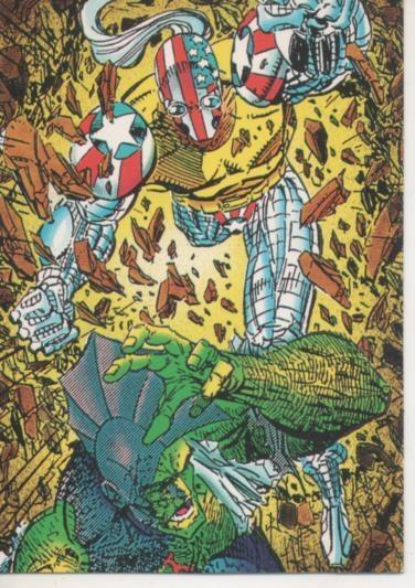 Cromo E003269: Trading Card. The Savage Dragon, nº 79 He Returns