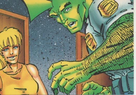 Cromo E003263: Trading Card. The Savage Dragon, nº 67 Debbie Harris