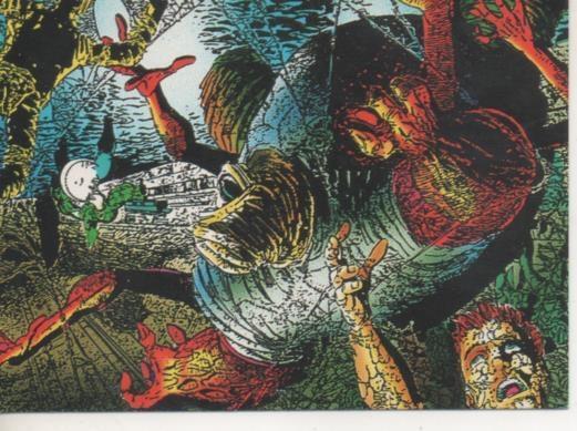 Cromo E003260: Trading Card. The Savage Dragon, nº 59 The Arachnid
