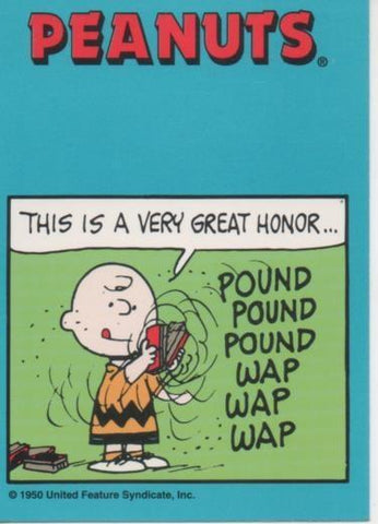 Cromo E003286: Trading Card. Peanuts Classics, nº 12 February 17, 1969