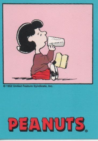 Cromo E003313: Trading Card. Peanuts Classics, nº 41 July 6, 1989