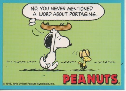 Cromo E003303: Trading Card. Peanuts Classics, nº 30 September 13, 1989