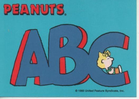 Cromo E003294: Trading Card. Peanuts Classics, nº 20 August 12, 1979