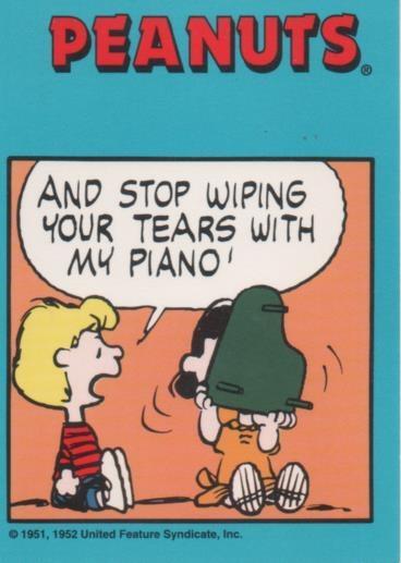 Cromo E003375: Trading Card. Peanuts Classics, nº 135 July 19, 1979