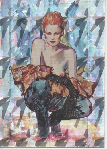 Cromo E003453: Trading Card. Olivia II, nº 32 Michelle Z