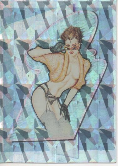 Cromo E003449: Trading Card. Olivia II, nº 24 Punk Lady