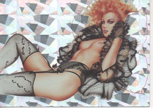 Cromo E003442: Trading Card. Olivia II, nº 17 Redhead