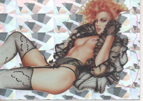 Cromo E003442: Trading Card. Olivia II, nº 17 Redhead