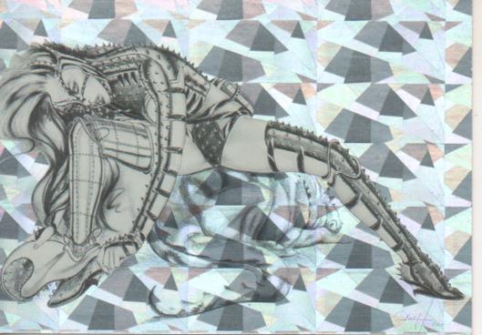 Cromo E003476: Trading Card. Olivia II, nº 58 Untitled