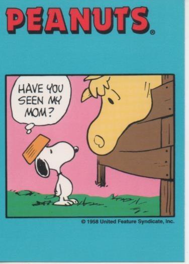 Cromo E003389: Trading Card. Peanuts Classics, nº 151 April 14, 1969