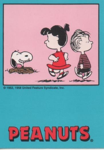 Cromo E003386: Trading Card. Peanuts Classics, nº 147 April 3, 1969