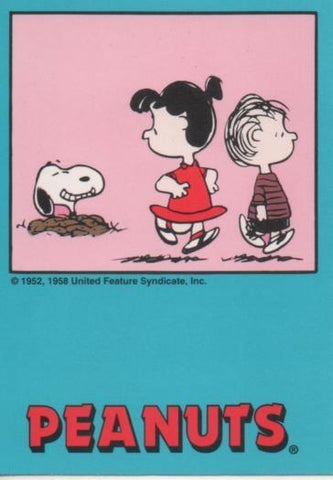Cromo E003386: Trading Card. Peanuts Classics, nº 147 April 3, 1969