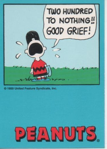 Cromo E003385: Trading Card. Peanuts Classics, nº 146 March 29, 1969