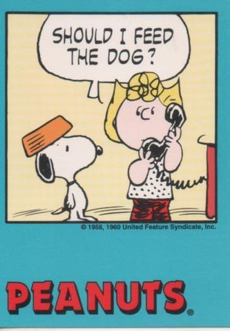 Cromo E003381: Trading Card. Peanuts Classics, nº 142 July 12, 1979