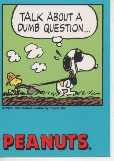 Cromo E003376: Trading Card. Peanuts Classics, nº 136 June 5, 1979