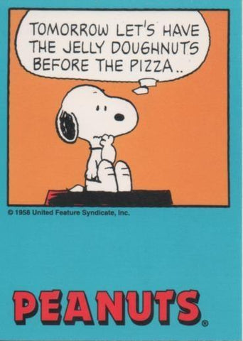 Cromo E003402: Trading Card. Peanuts Classics, nº 167 November 7, 1989