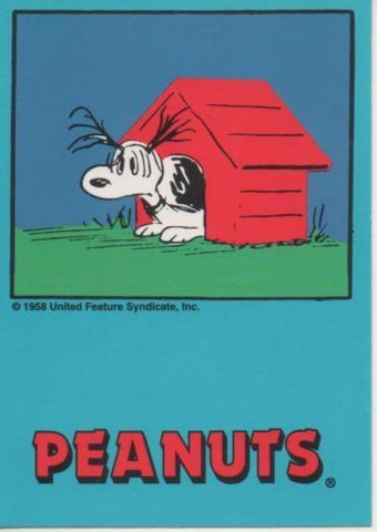 Cromo E003421: Trading Card. Peanuts Classics, nº 192 December 12, 1959