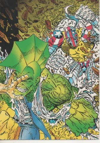Cromo E003258: Trading Card. The Savage Dragon., nº 57 Status Quo