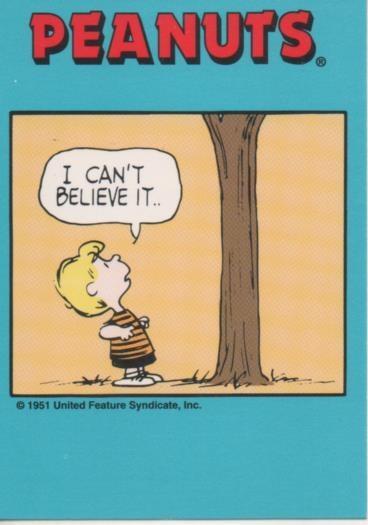 Cromo E003406: Trading Card. Peanuts Classics, nº 171 January 24, 1969