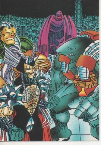 Cromo E003257: Trading Card. The Savage Dragon, nº 56 Evil Lurks