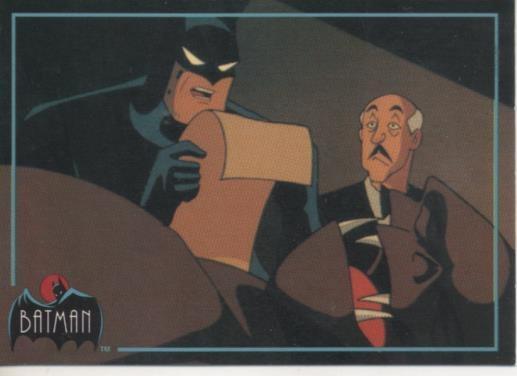 Cromo E003105: Trading Card. Batman, 60 of 100 On Leather Wings