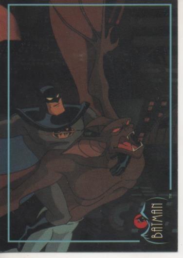 Cromo E003102: Trading Card. Batman, 56 of 100 On Leather Wings