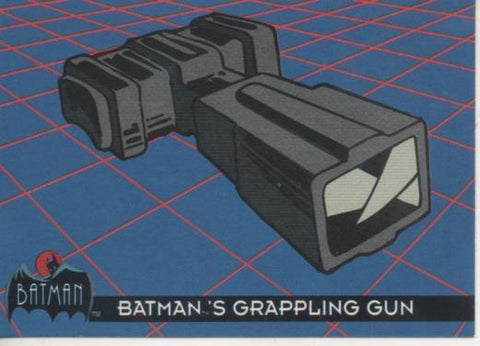 Cromo E003098: Trading Card. Batman, 47 of 100  Batman's Grappling Gun
