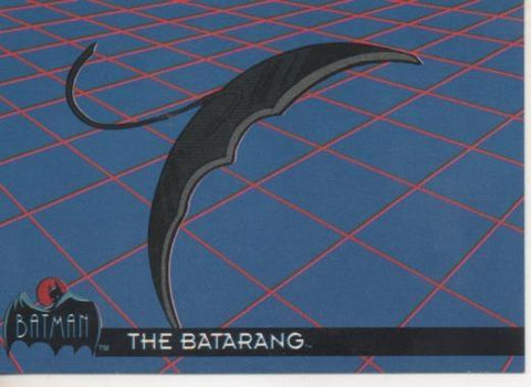 Cromo E003097: Trading Card. Batman, 46 of 100 The Batarang
