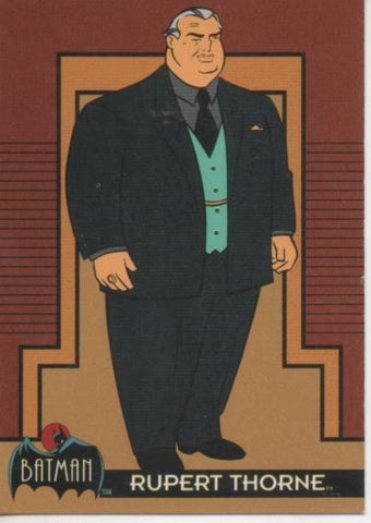 Cromo E003096: Trading Card. Batman, 37 of 100 Rupert Thorne