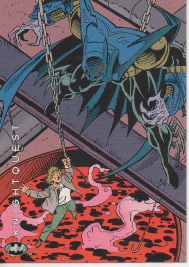 Cromo E003095: Trading Card. SkyBox. Batman, nº 97 Off the Deep End