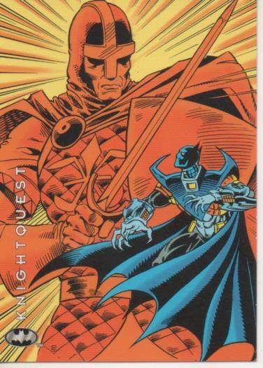 Cromo E003092: Trading Card. SkyBox. Batman, nº 91 The Crusade