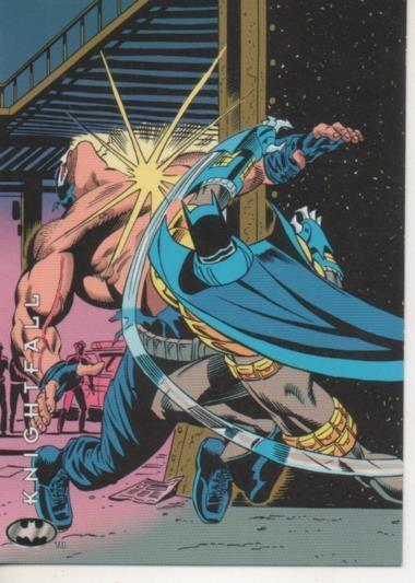 Cromo E003091: Trading Card. SkyBox. Batman, nº 90 King of Gotham