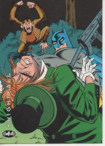 Cromo E003089: Trading Card. SkyBox. Batman, nº 74 One Down