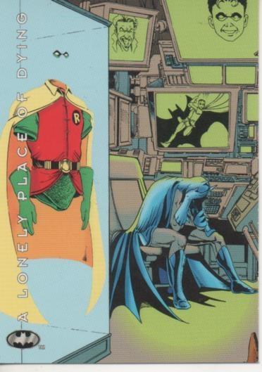 Cromo E003084: Trading Card. SkyBox. Batman, nº 55 Consumed by Guilt