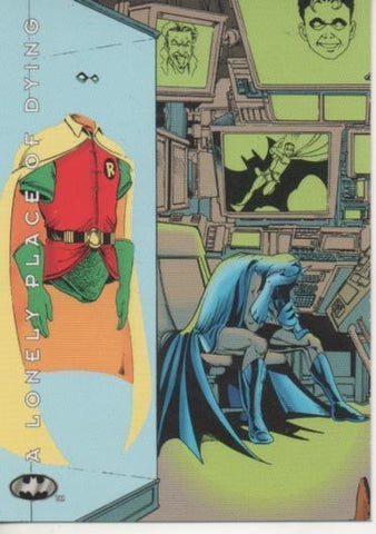Cromo E003084: Trading Card. SkyBox. Batman, nº 55 Consumed by Guilt