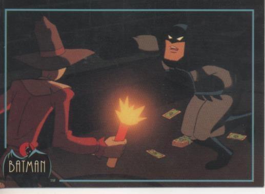 Cromo E003108: Trading Card. Batman, 60 of 100, Nothing to Fear