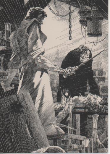 Cromo E003133: Trading Card, Frankenstein, F32 Never Again