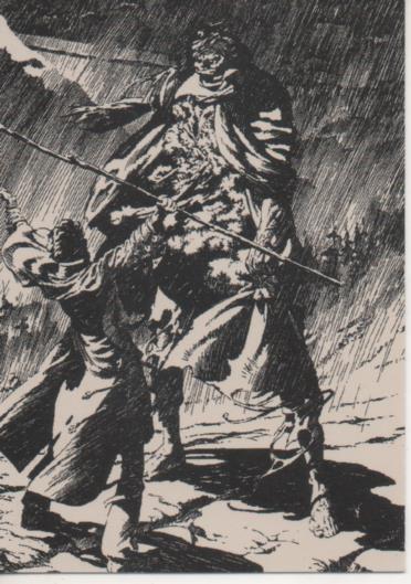 Cromo E003122: Trading Card, Frankenstein, F16 Fear My Vengeance