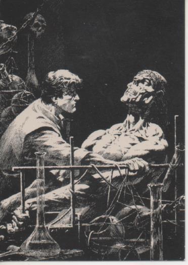 Cromo E003116: Trading Card. Frankenstein, F10 Eye of the Beholder