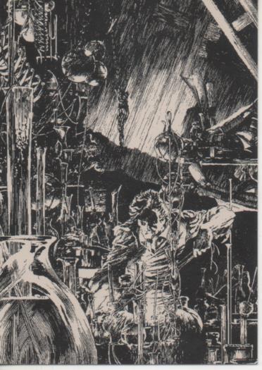 Cromo E003115: Trading Card. Frankenstein, F9 The Creator