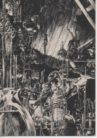 Cromo E003115: Trading Card. Frankenstein, F9 The Creator