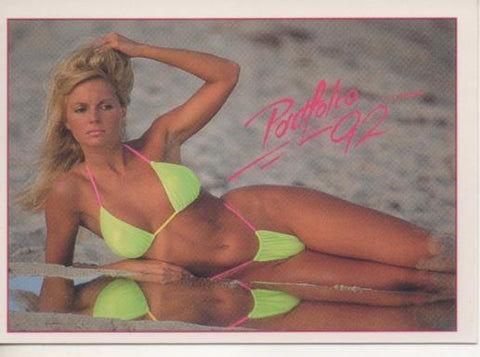 Cromo E003029: Portfolio 7. Unclut Sheet Offer 100 Beautiful Women
