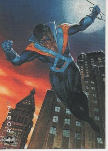 Cromo E003071: Trading Card. SkyBox. Batman, nº 21 Nightwing