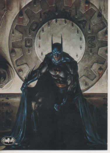 Cromo E003063: Trading Card. SkyBox. Batman, nº 1 Saga of the Dark Knight 