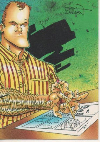 Cromo E003222: Trading Card. The Savage Dragon, nº 9 Control