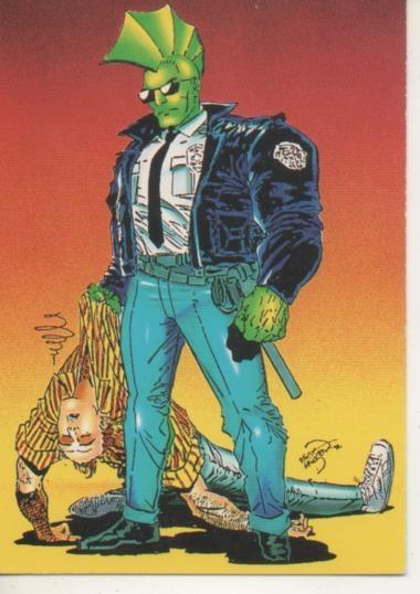 Cromo E003221: Trading Card. The Savage Dragon, nº 7 Style