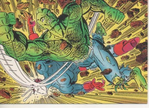 Cromo E003219: Trading Card. The Savage Dragon, nº 4 Secret Identity