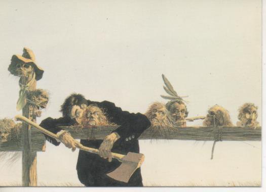 Cromo E003216: Trading Card, Master of the Macabre, nº 89 Mementos