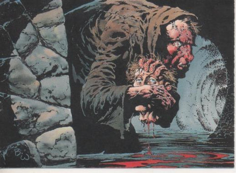 Cromo E003213: Trading Card, Master of the Macabre, nº 85 Stormdrain